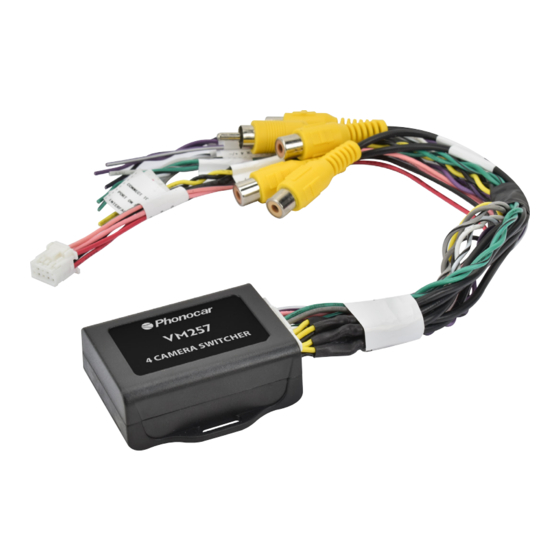 Phonocar VM257 Gebrauchsanweisungen