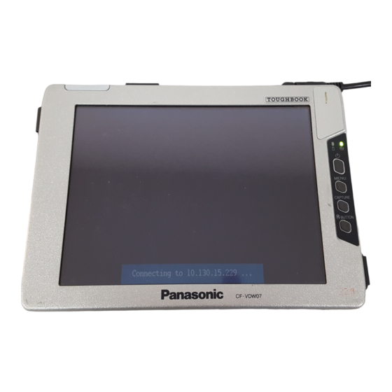 Panasonic CF-VDW07 Bedienungsanleitung