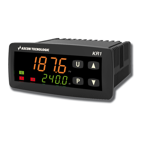 ASCON TECNOLOGIC KR1 Bedienungsanleitung