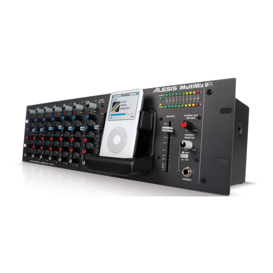 Alesis iMultimix 9R Bedienungsanleitung