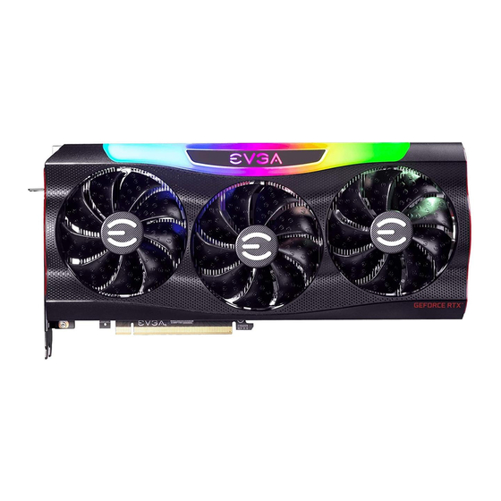 EVGA RTX 3090 FTW3 Bedienungsanleitung