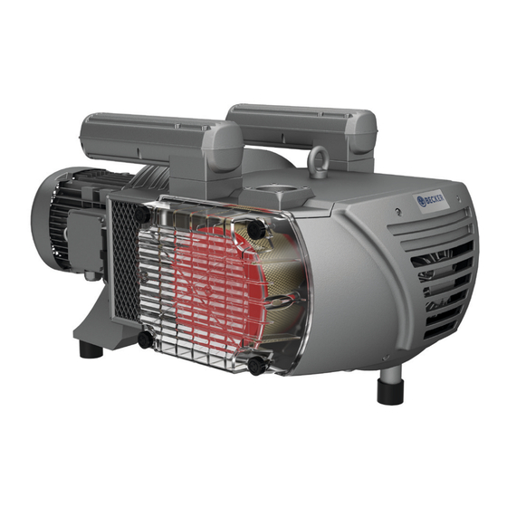 Becker VTLF 2.200 Betriebsanleitung