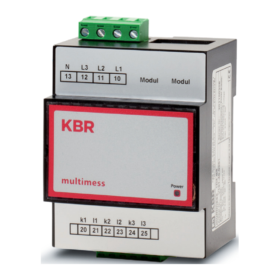 KBR 1D4 Bedienungsanleitung
