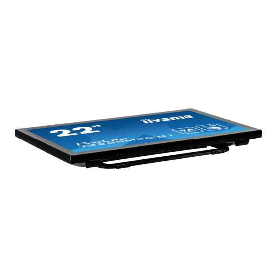 iiyama ProLite T2235MSC Bedienungsanleitung