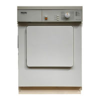 Miele t 490 novotronic Gebrauchsanweisung