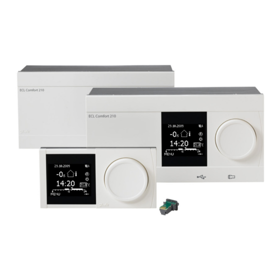 Danfoss ECL Comfort 210 Datenblatt