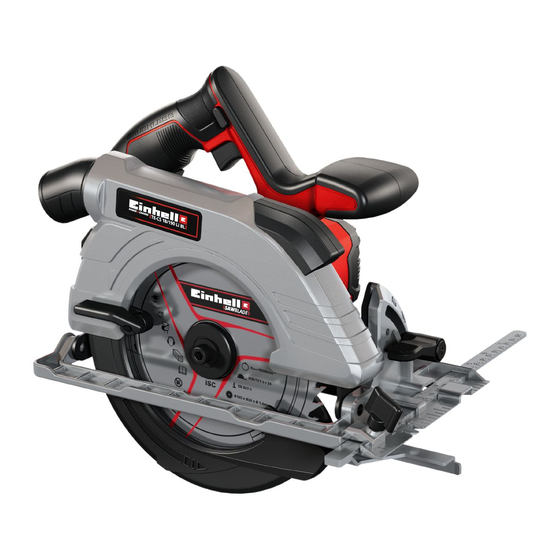 EINHELL TP-CS 18/190 Li BL - Solo Originalbetriebsanleitung