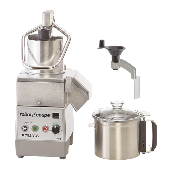 Robot Coupe R 502 g Handbuch