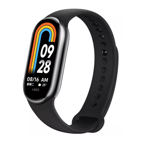 Xiaomi mi Smart Band 8 Benutzerhandbuch