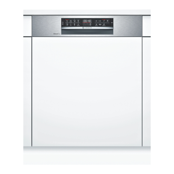 Bosch SMI6ECS51E Gebrauchsanleitung
