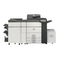 Sharp MX-M1056 Einstellungsanleitung