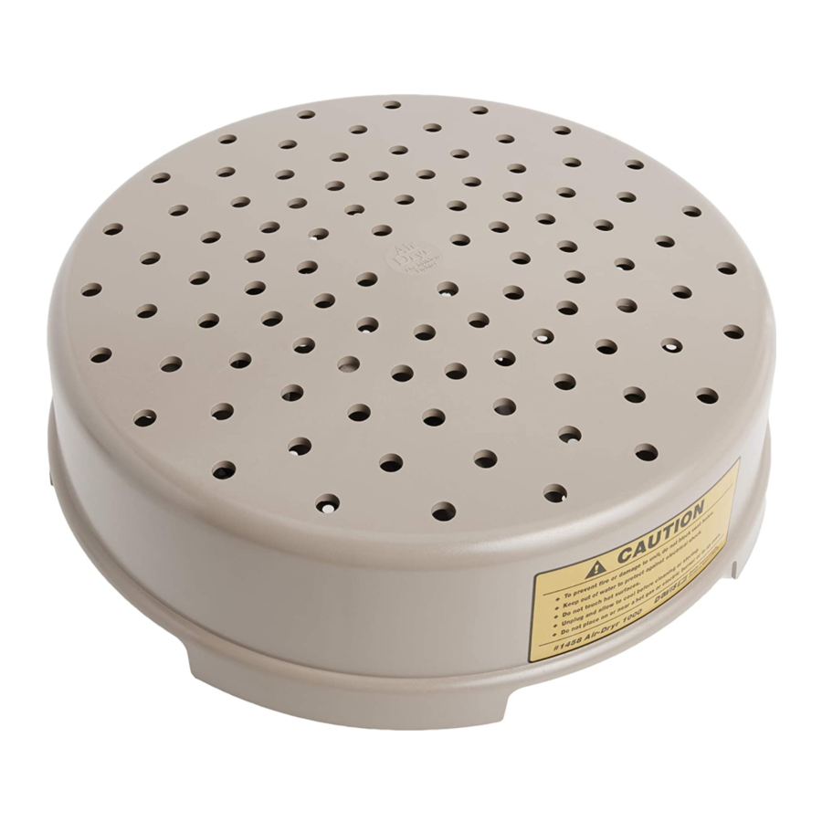 DAVIS Air-Dryr 1000 Handbuch