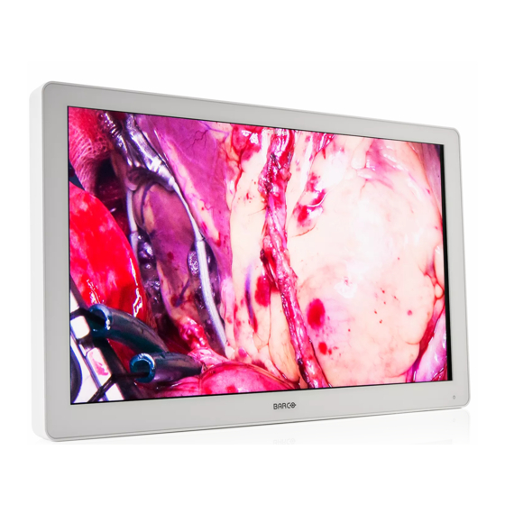 Barco MDSC-2232 Serie Bedienungsanleitung