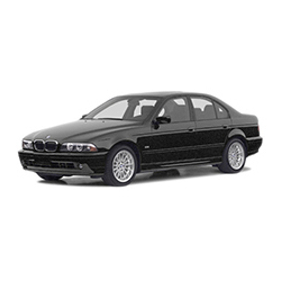 BMW 520d Zusatzbetriebsanleitung