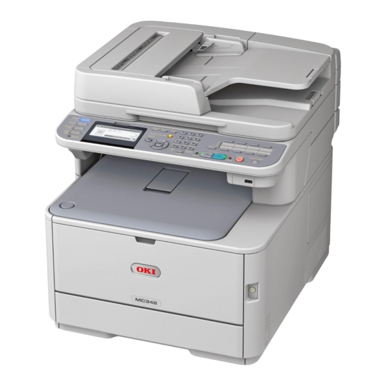 Oki MC332dn Anleitung