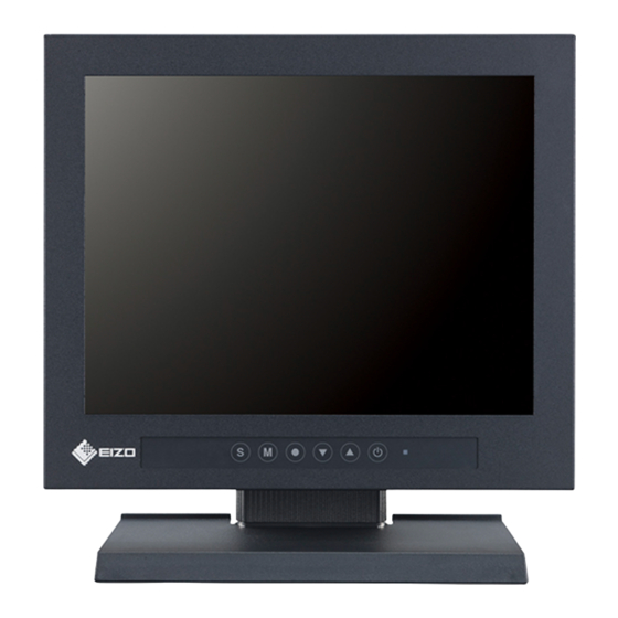 Eizo DuraVision FDX1003 Installationshandbuch