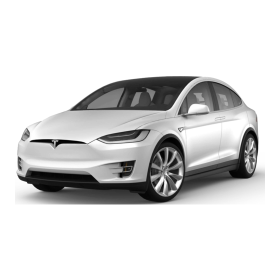Tesla X 2019 Benutzerhandbuch