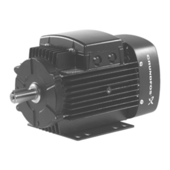 Grundfos MG serie Montage- Und Betriebsanleitung