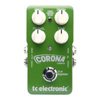 TC Electronic Corona Chorus Bedienungsanleitung