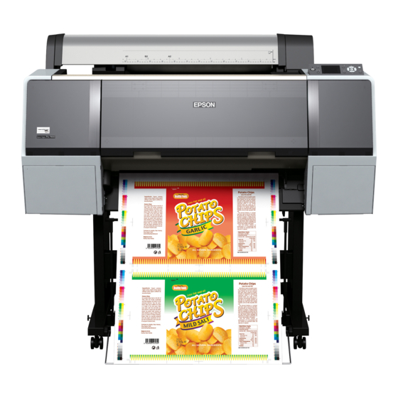 Epson Stylus Pro 7900 Auspack- Und Aufstellhinweise
