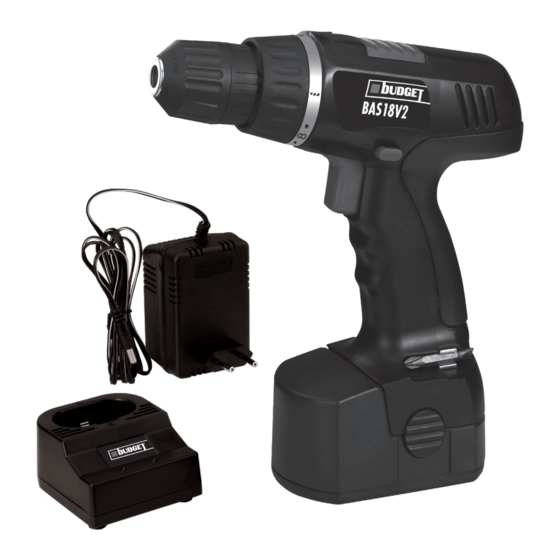 Budget BAS18V2 Gebrauchsanweisung