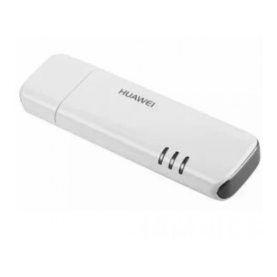 Huawei E160G Handbuch