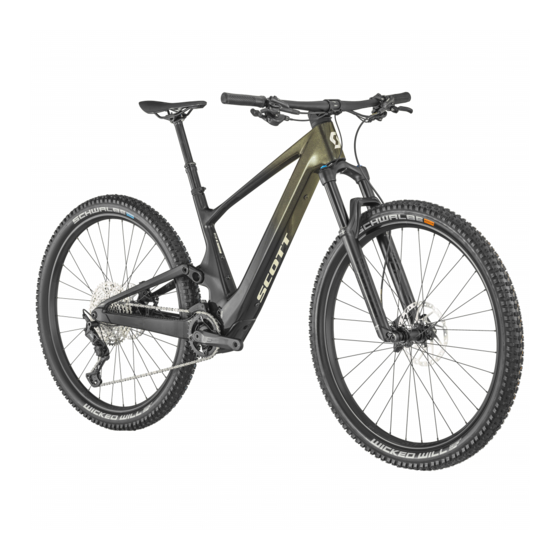 Scott VOLTAGE eRIDE 900 TND Handbücher