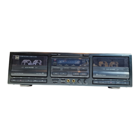 Dual CD 1000 RS Serviceanleitung