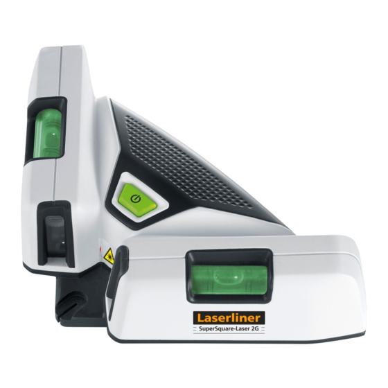 LaserLiner SuperSquare-Laser 2G Bedienungsanleitung