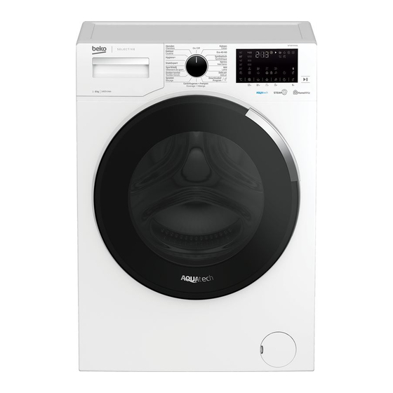 Beko WTV8737XSN1 Bedienungsanleitung