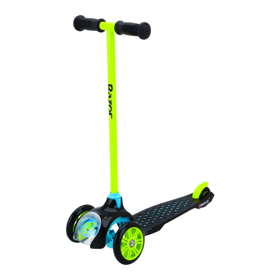 Razor t3 Bedienungsanleitung