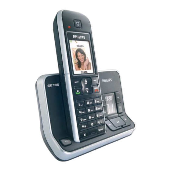 Philips SE735 Bedienungsanleitung