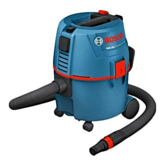 Bosch GAS 15 L Professional Originalbetriebsanleitung