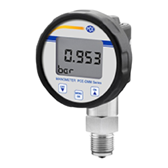 PCE Instruments PCE-DMM 50 Betriebsanleitung