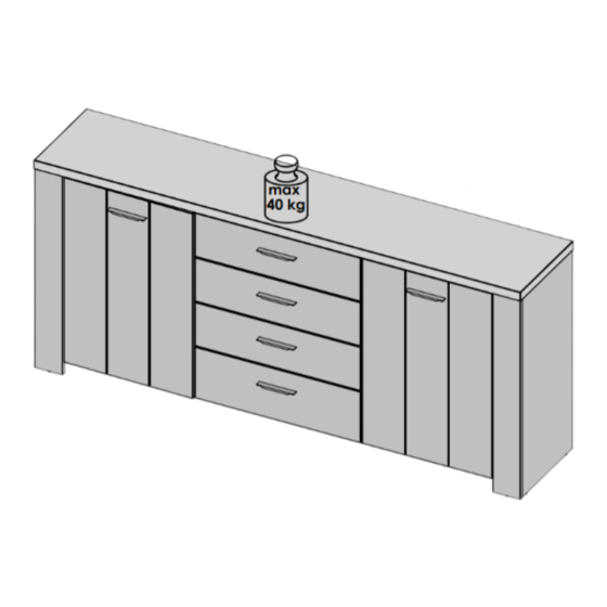 Forte CUBANA CUBK231 Montageanleitung