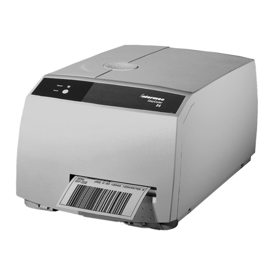 Intermec EasyCoder E4 Kurzanleitung