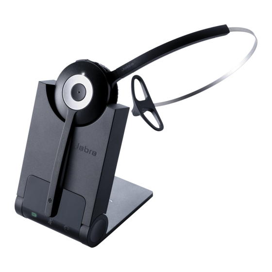 Jabra PRO 920 Benutzerhandbuch