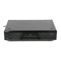 Sony CDP-XE800 Bedienungsanleitung