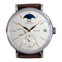 Iwc PORTOFINO HAND-WOUND MOON PHASE Bedienungsanleitung