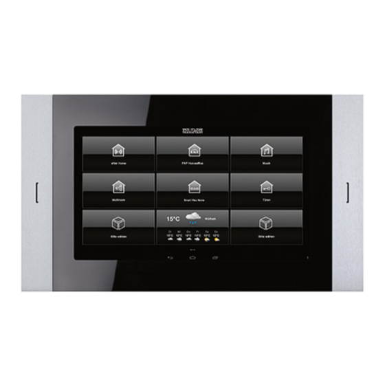 Jung Smart Control 10 Produktdokumentation