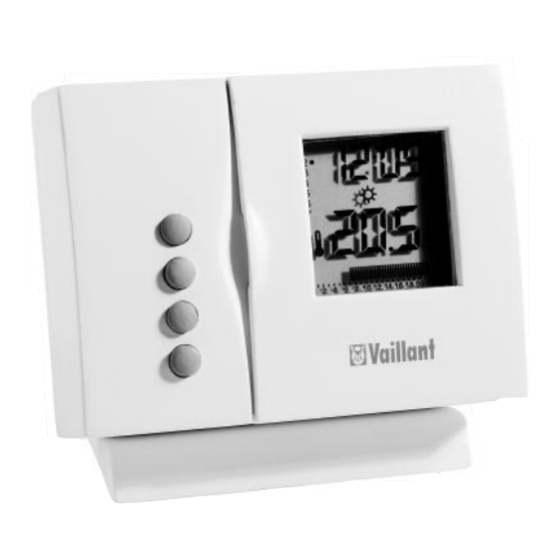 Vaillant VRT 240f Bedienungsanleitung, Montageanleitung