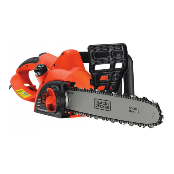 Black+Decker CS2040 Bedienungsanleitung