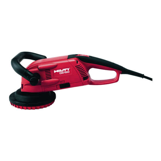 Hilti DG 150 Bedienungsanleitung
