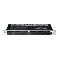Behringer INTELLIGATE XR2000 Bedienungsanleitung
