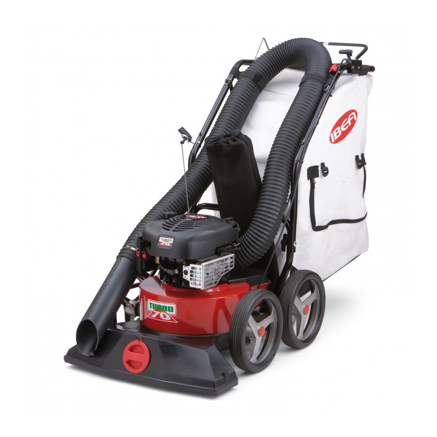 IBEA TURBO 70 IB-2750 Bedienungs- Und Wartungsanleitung