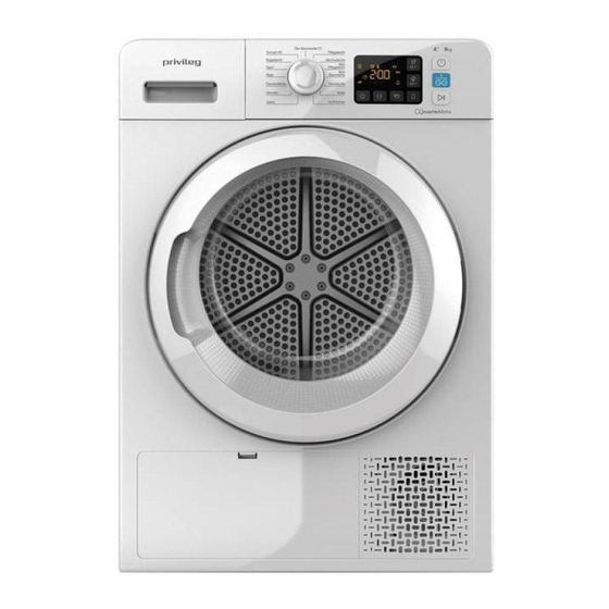 Privileg PWCTM1182X Kurzanleitung