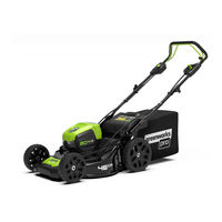 Greenworks GD80LM46SP Bedienungsanweisung