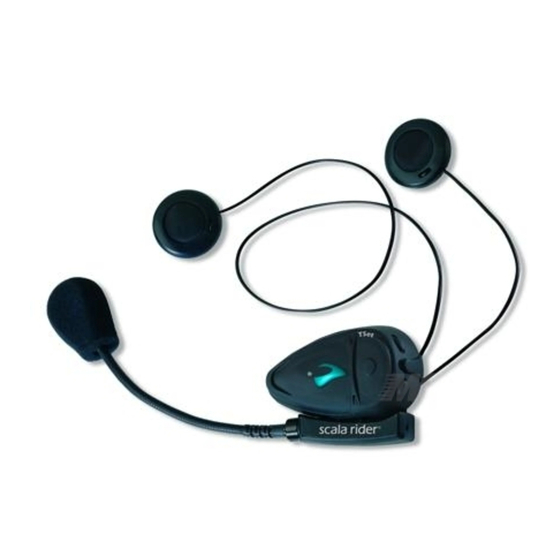 Cardo scala rider TeamSet pro Gebrauchsanleitung