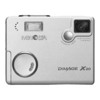 Minolta DIMAGE X20 Bedienungsanleitung