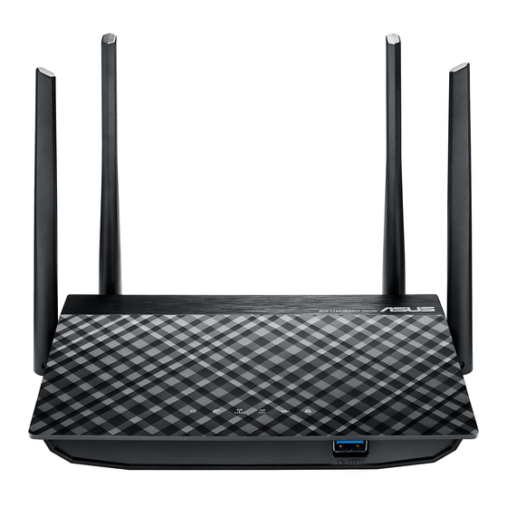 Asus RT-AC58U Bedienungsanleitung